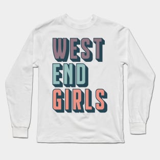 glasgow west end Long Sleeve T-Shirt